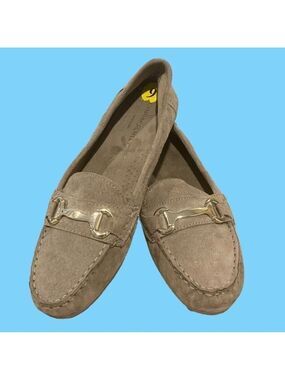 Cynthia Rowley Tan Suede Driving Shoes